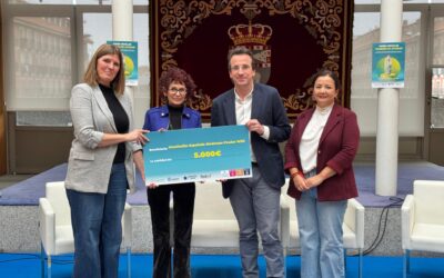 Ecoembes dona 5.000 euros a la Asociación Síndrome Prader-Willi tras una campaña de reciclaje en Leganés