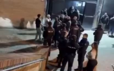 Agresión en La Cubierta de Leganés: un hombre lanza un adoquín a la Policía