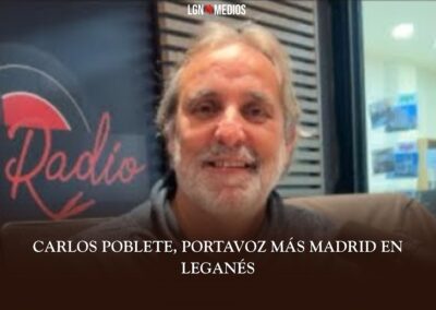 19/02/26 CARLOS POBLETE, PORTAVOZ MÁS MADRID LEGANÉS