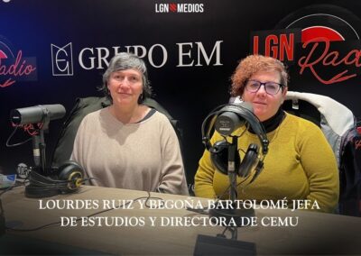 11/02/2026 – LOURDES RUIZ Y BEGOÑA BARTOLOMÉ – JEFA DE ESTUDIOS Y DIRECTORA DE CEMU