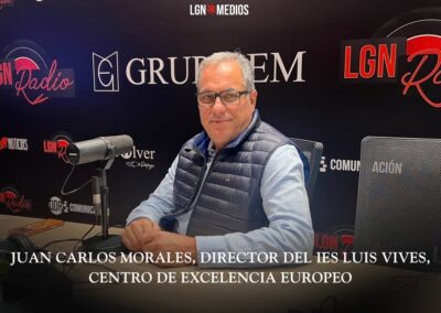 26/01/2026 JUAN CARLOS MORALES, DIRECTOR DEL IES LUIS VIVES, CENTRO DE EXCELENCIA EUROPEO