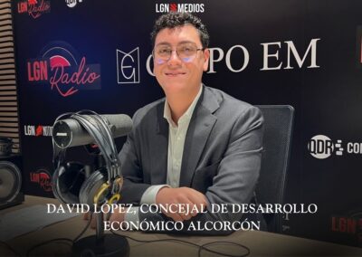 12/02/2026 ENTREVISTA A DAVID LÓPEZ, CONCEJAL DE DESARROLLO ECONÓMICO ALCORCÓN