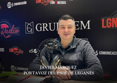 12/02/2026 JAVIER MÁRQUEZ – PORTAVOZ DEL PSOE DE LEGANÉS