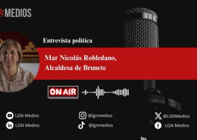10/02/2026 ENTREVISTA A MAR NICOLÁS ROBLEDANO, ALCALDESA BRUNETE