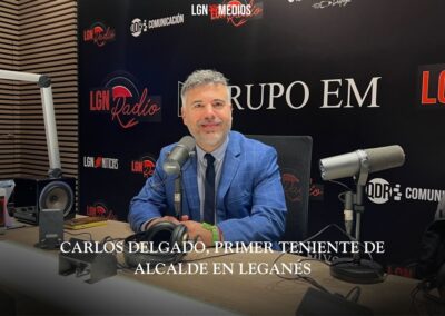 10/02/2026 ENTREVISTA A CARLOS DELGADO, PRIMER TENIENTE ALCALDE LEGANÉS