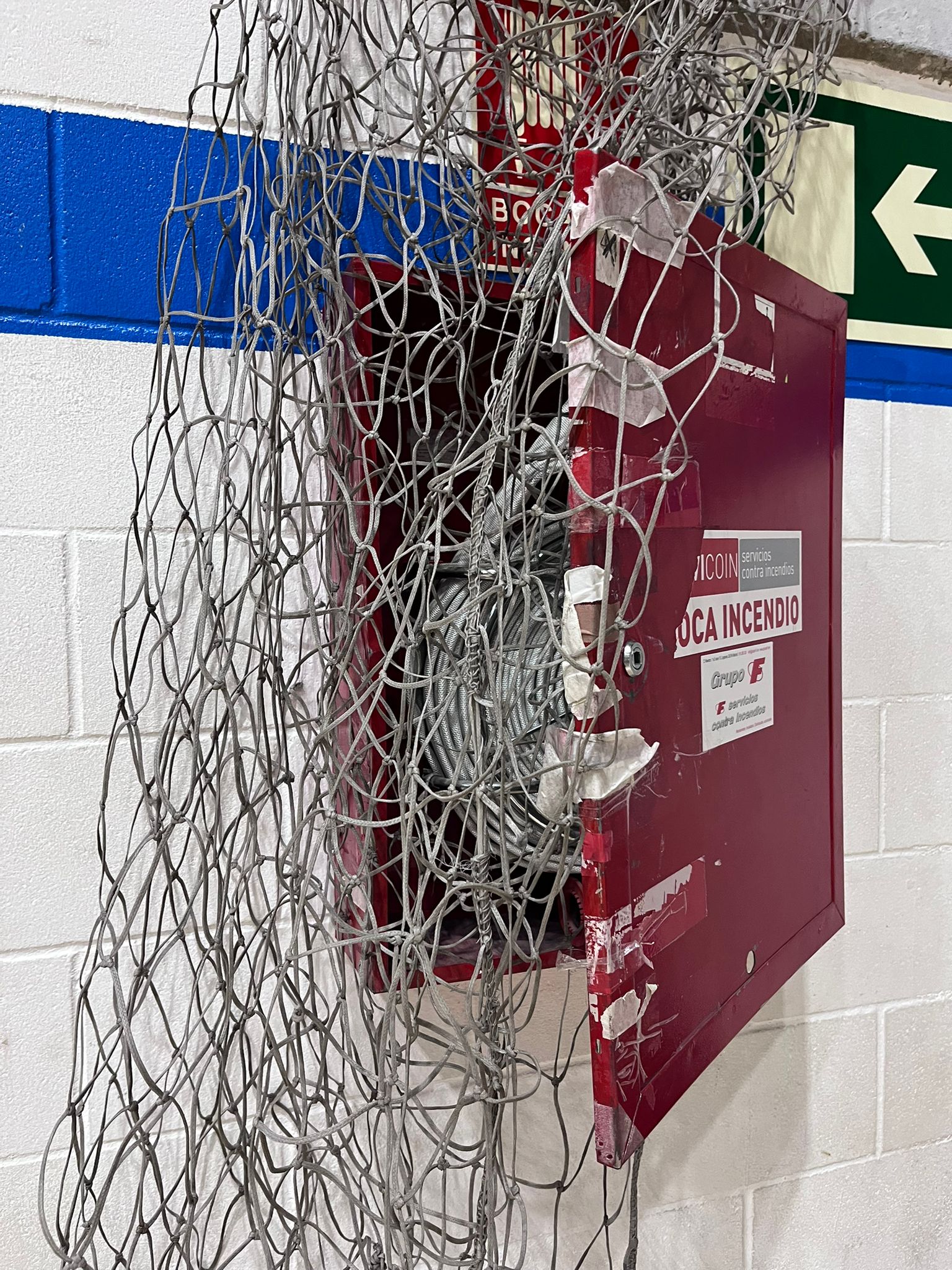 Reclaman mantenimiento urgente en el deporte municipal Reclaman mantenimiento urgente en el deporte municipal