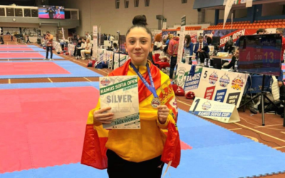 La taekwondista pepinera Hannah Zúñiga conquista la plata en el Open Ramus de Sofía