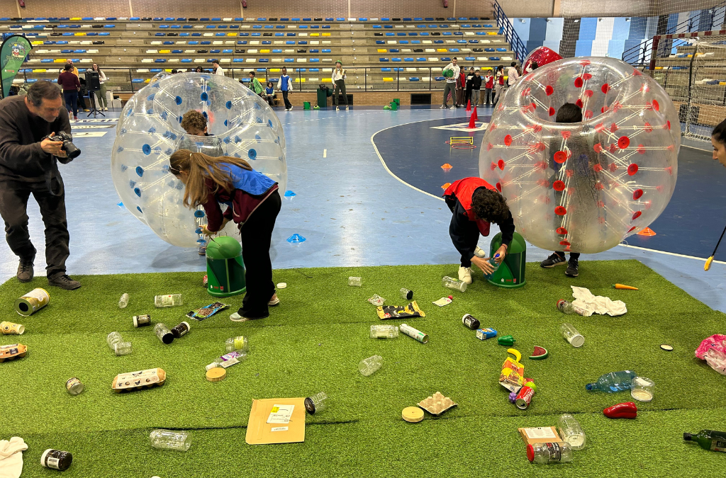 Leganés inaugura ‘El Gran Prix del Reciclaje 2026’ con un centenar de escolares