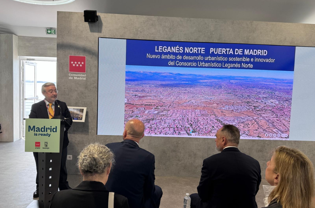 Leganés presenta en Cannes el proyecto ‘Puerta de Madrid’, un nuevo barrio sostenible con 4.000 viviendas