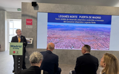 Leganés presenta en Cannes el proyecto ‘Puerta de Madrid’, un nuevo barrio sostenible con 4.000 viviendas