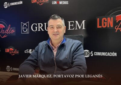 19/03/2026 JAVIER MÁRQUEZ, PORTAVOZ PSOE LEGANÉS