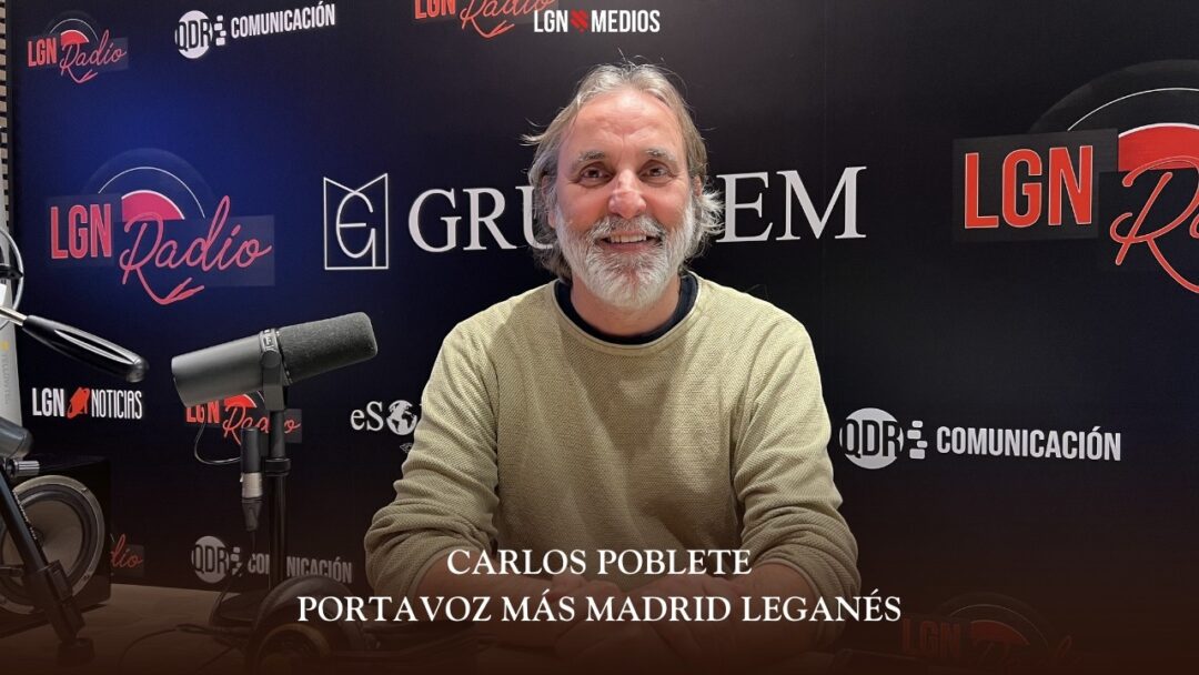 09/03/2006 ENTREVISTA A CARLOS POBLETE, PORTAVOZ MÁS MADRID LEGANÉS