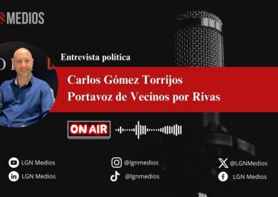 11/03/2026 CARLOS GÓMEZ, PORTAVOZ VECINOS POR RIVAS VACIAMADRID