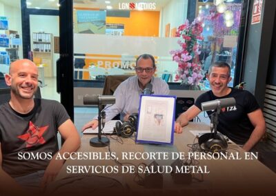 24/02/2026 SOMOS ACCESIBLES – RECORTE DE PERSONAL EN SERVICIOS DE SALUD METAL