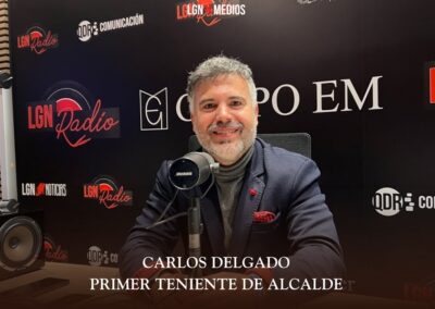12/03/2026 ENTREVISTA A CARLOS DELGADO, PRIMER TENIENTE DE ALCALDE