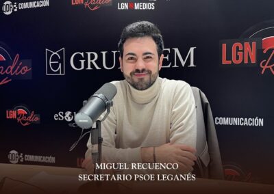 16/03/2026 ENTREVISTA A MIGUEL RECUENCO, SECRETARIO GENERAL DEL PSOE LEGANÉS