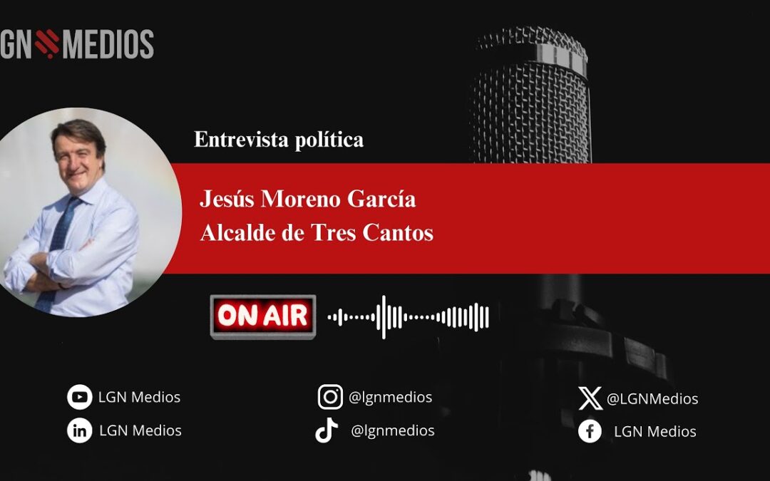 26/02/2026 ENTREVISTA A JESÚS MORENO GARCÍA, ALCALDE DE TRES CANTOS