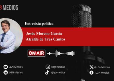 26/02/2026 ENTREVISTA A JESÚS MORENO GARCÍA, ALCALDE DE TRES CANTOS