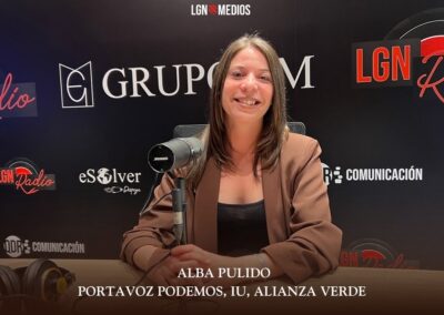 23/03/2026 ENTREVISTA A ALBA PULIDO, PORTAVOZ PODEMOS, IU, ALIANZA VERDE
