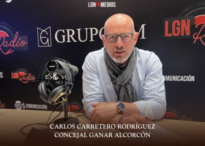 24/03/2026 ENTREVISTA A CARLOS CARRETERO RODRÍGUEZ, CONCEJAL ALCORCÓN