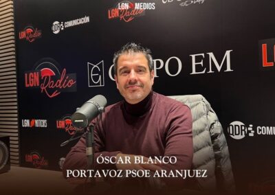 03/03/2026 ENTREVISTA A ÓSCAR BLANCO, PORTAVOZ PSOE ARANJUEZ