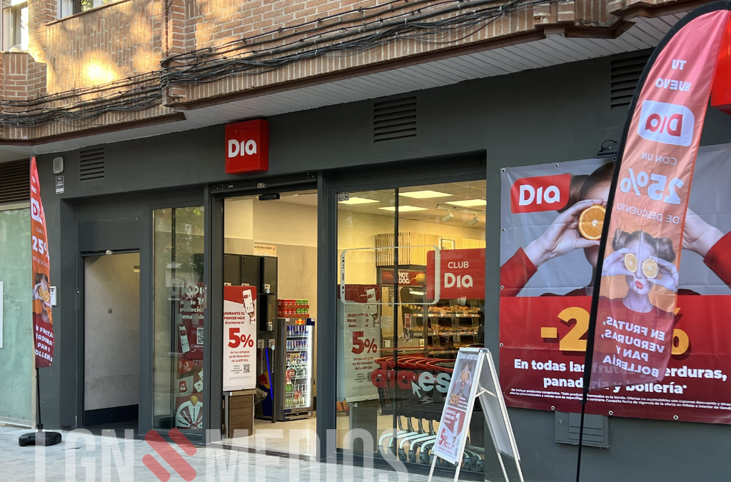 Abre un nuevo supermercado de DIA en Plaza España de Leganés