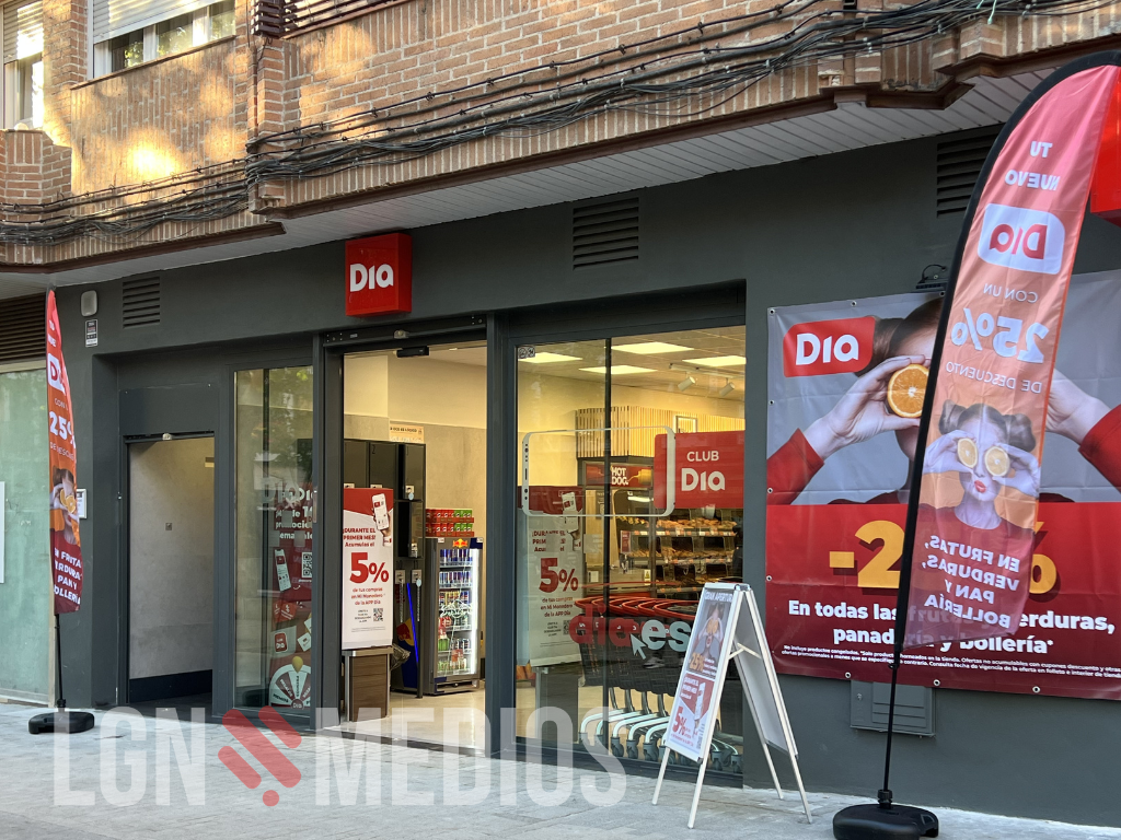 Abre un nuevo supermercado de DIA en Plaza España de Leganés