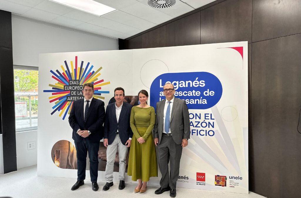 Leganés impulsa la artesanía local con una exposición en la Biblioteca Central