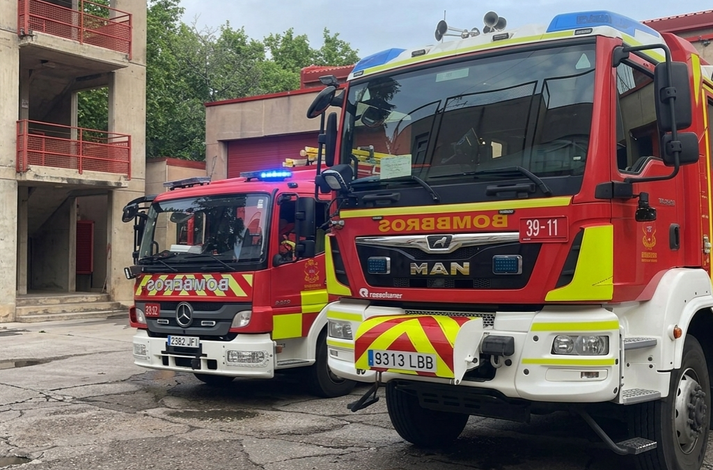 Un día en el Parque de Bomberos de Leganés