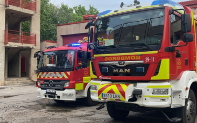 Un día en el Parque de Bomberos de Leganés
