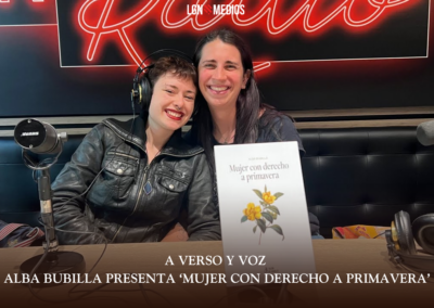 01/04/2026 A VERSO Y VOZ – ALBA BUBILLA PRESENTA ‘MUJER CON DERECHO A PRIMAVERA’