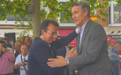 Feijóo destaca en Leganés “más servicios y más bienestar” desde la llegada de Recuenco