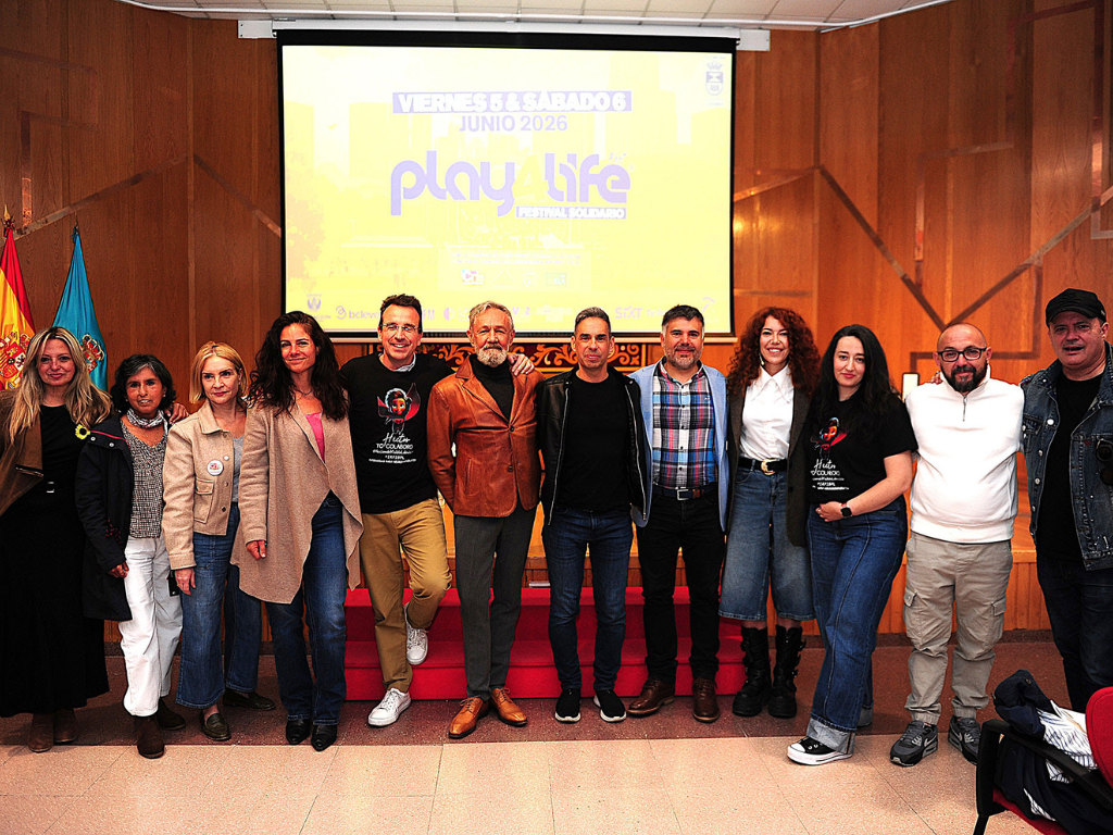 PLAY4LIFE 2026 reunirá en Leganés a más de 60 artistas en un festival solidario encabezado por Camela