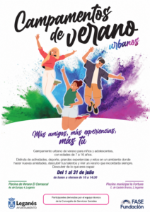 Cartel del campamento