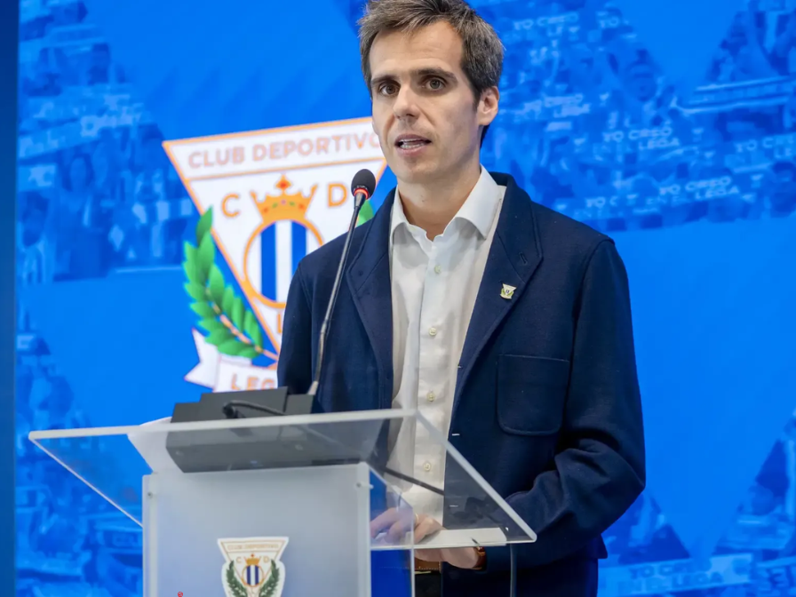 Eduardo Cosín, nuevo presidente del Leganés, afirma que a partir de ahora “las decisiones se tomarán desde Leganés”