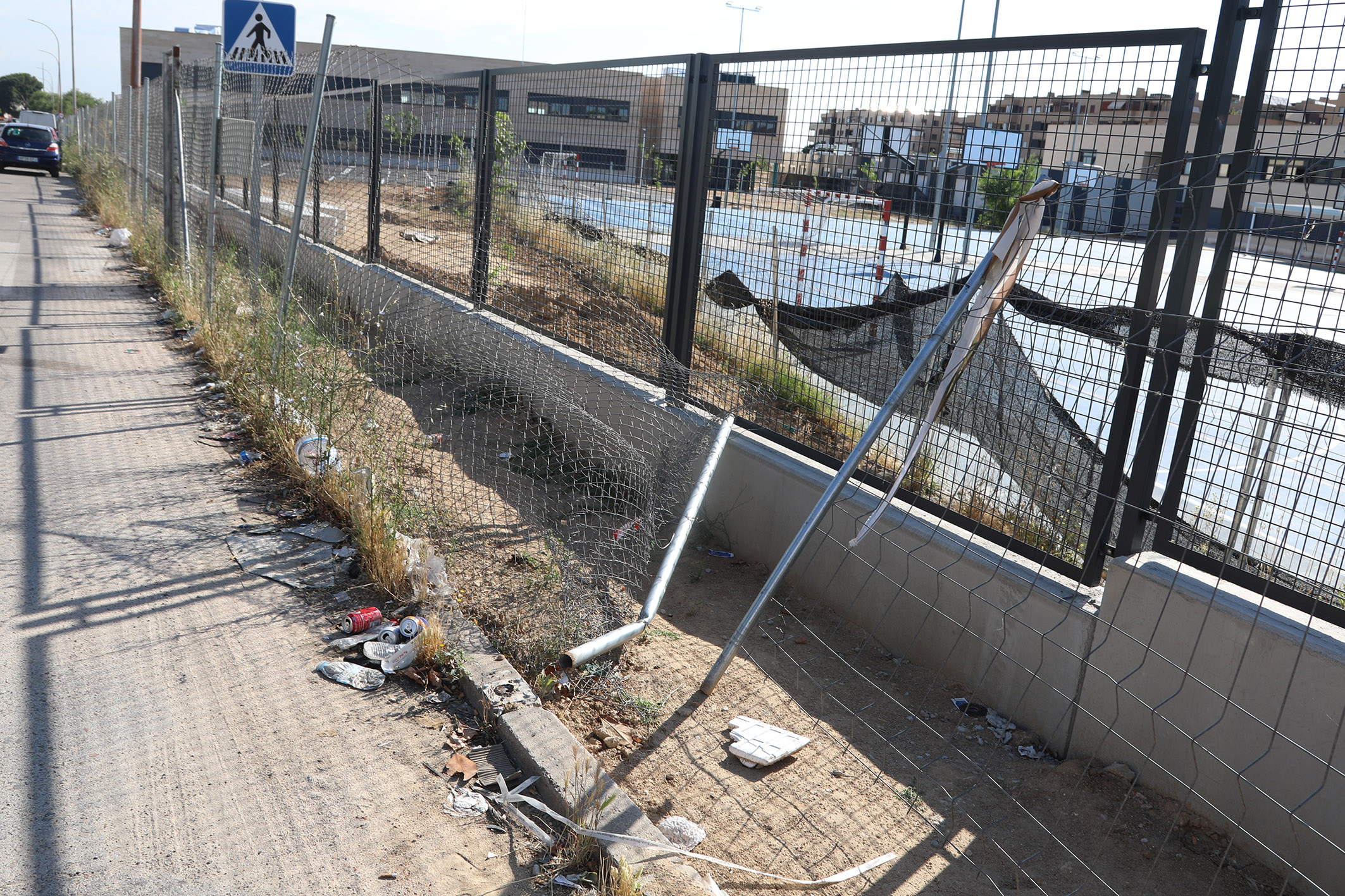 Getafe vuelve a reclamar a Leganés mejoras urgentes en la calle Eduardo Torroja