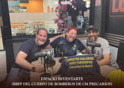 11/06/2026 ESPACIO INVENTARTE – (BBFF DEL CUERPO DE BOMBEROS DE CM PRECARIOS)