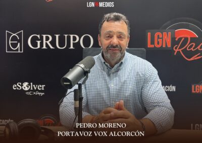 15-06-26 PEDRO MORENO – PORTAVOZ VOX ALCORCÓN