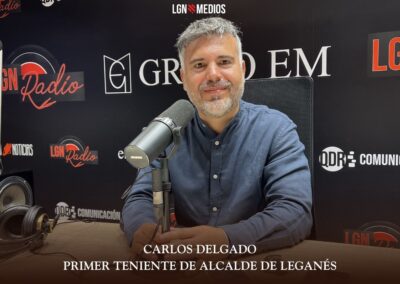 15-06.26 CARLOS DELGADO – PRIMER TENIENTE DE ALCALDE DE LEGANÉS