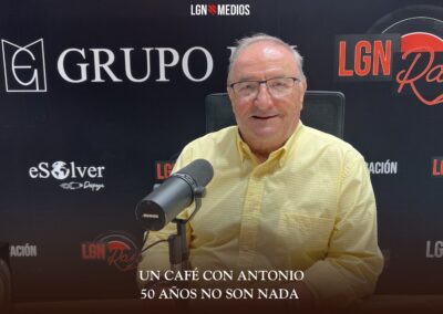 15/06/2026 UN CAFÉ CON ANTONIO – 50 AÑOS NO SON NADA