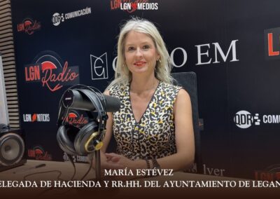 16/06/2026 MARÍA ESTÉVEZ – DELEGADA DE HACIENDA Y RR.HH. DEL AYUNTAMIENTO DE LEGANÉS