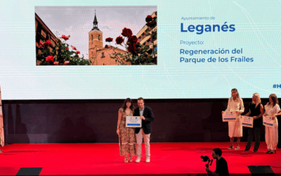 El proyecto de regeneración del Parque de Los Frailes recibe el premio ‘Espacios Healthy Cities Sanitas’