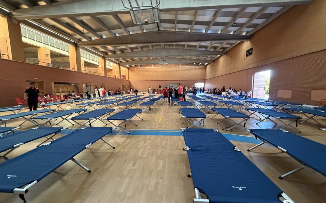 Leganés acoge a 171 personas desalojadas por los incendios de la Comunidad de Madrid