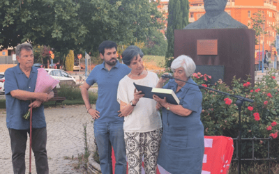 Isabel Allende visita Leganés para rendir homenaje a la memoria de su padre, Salvador Allende