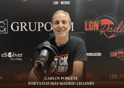 30/06/2026 CARLOS POBLETE – PORTAVOZ MÁS MADRID LEGANÉS