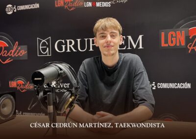 02/07/2026 CÉSAR CEDRÚN MARTÍNEZ, TAEKWONDISTA