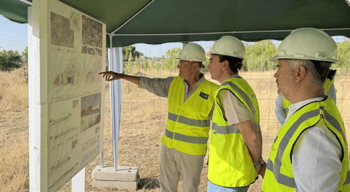 Comienzan las obras del Complejo Polideportivo Solagua de Leganés Comienzan las obras del Complejo Polideportivo Solagua de Leganés
