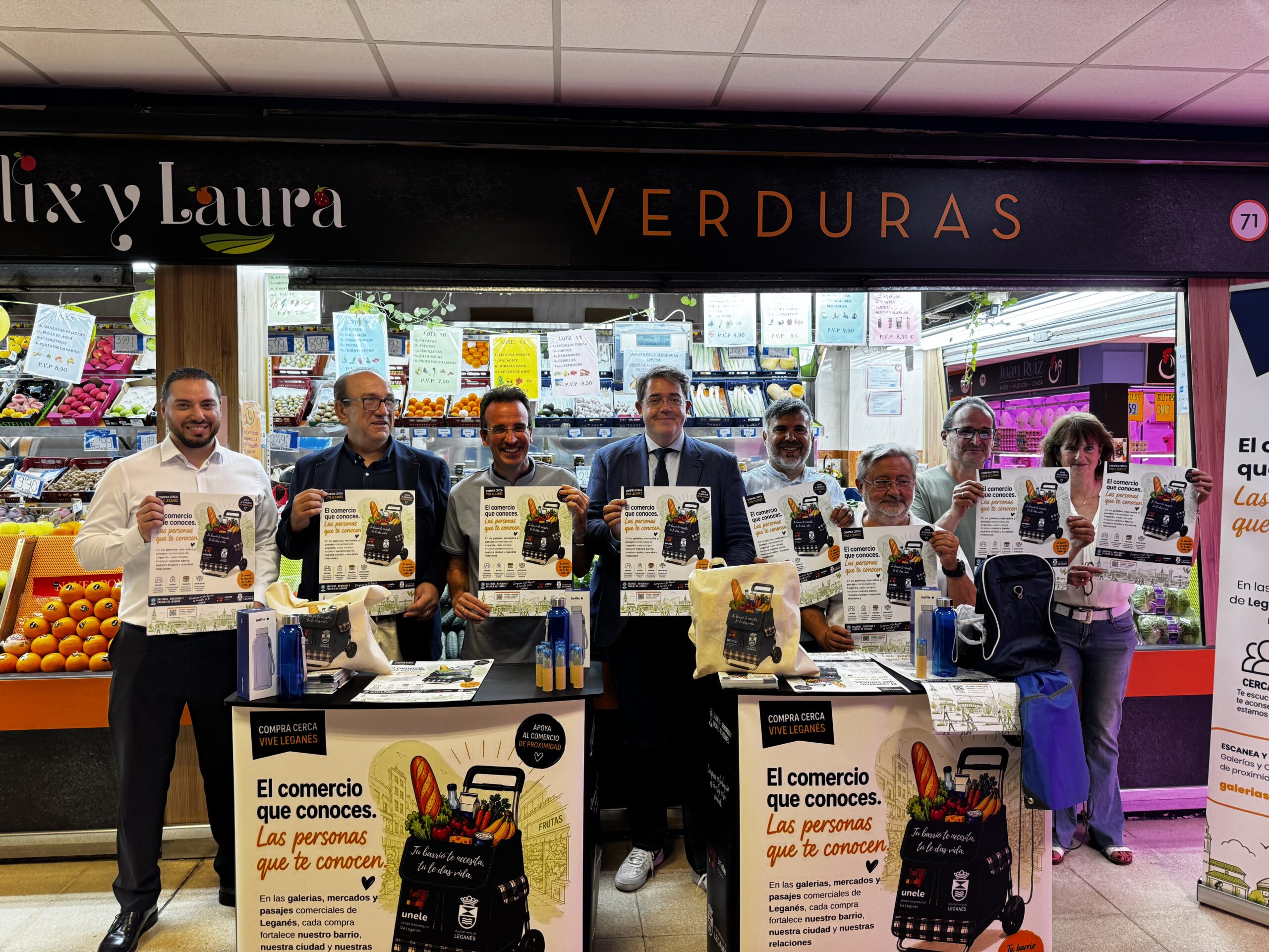 El Ayuntamiento de Leganés pone en marcha una nueva campaña de promoción y dinamización del comercio local El Ayuntamiento de Leganés pone en marcha una nueva campaña de promoción y dinamización del comercio local
