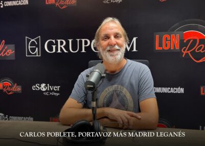 07/09/2026 CARLOS POBLETE, PORTAVOZ MÁS MADRID LEGANÉS