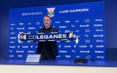 Luis Carrión, nuevo entrenador del C.D. Leganés: “Ojalá encontremos las soluciones para que el equipo vaya mejorando”